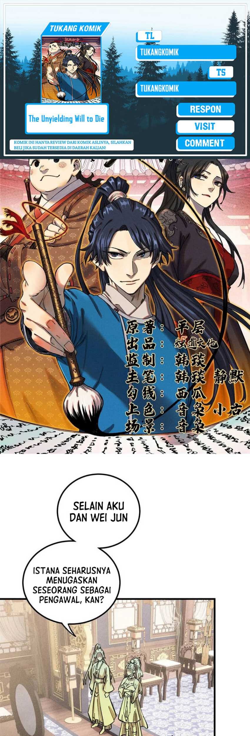 Komik The Unyielding Will to Die Chapter 20 gambar nomor 1