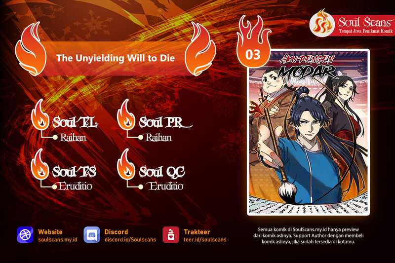 Komik The Unyielding Will to Die Chapter 3 gambar nomor 1