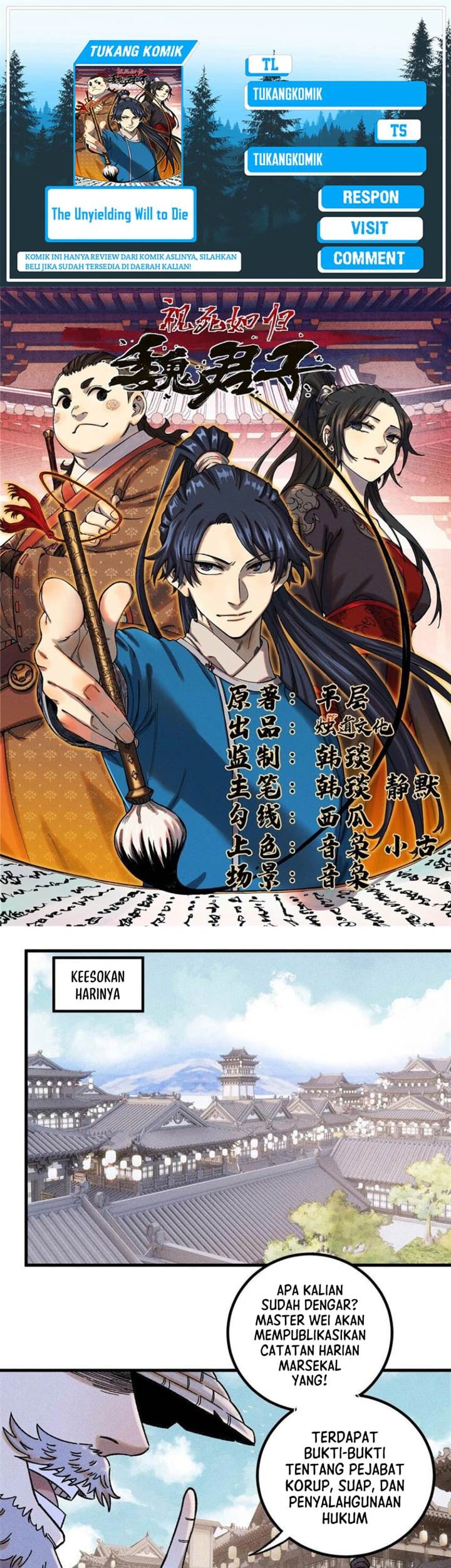 Komik The Unyielding Will to Die Chapter 46 gambar nomor 1