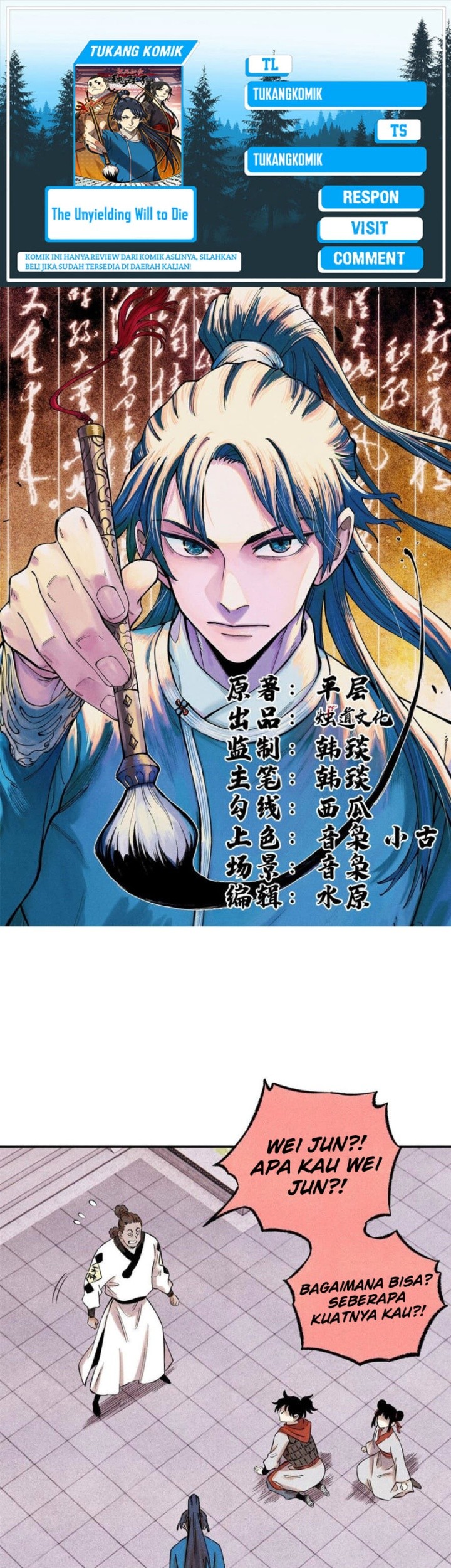 Komik The Unyielding Will to Die Chapter 63 gambar nomor 1