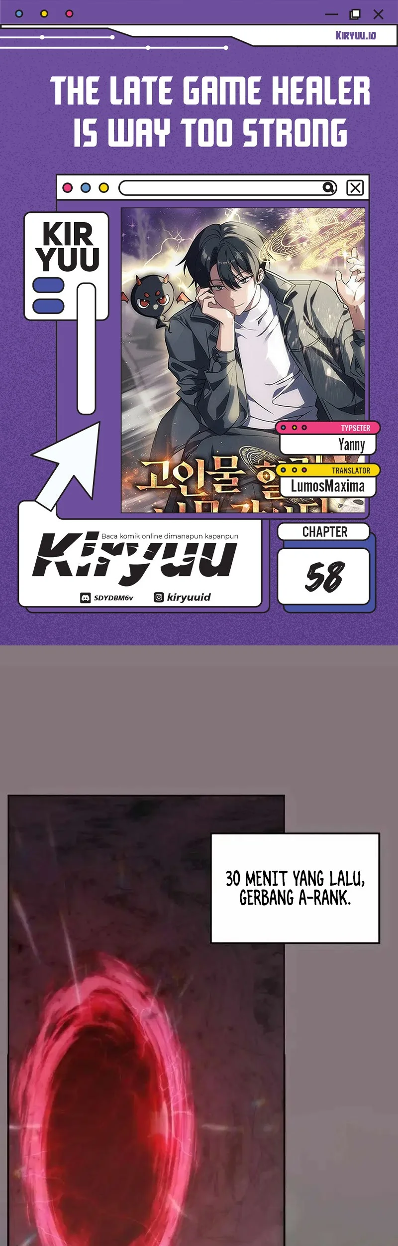 Komik The Veteran Healer Is Overpowered Chapter 58 gambar nomor 1