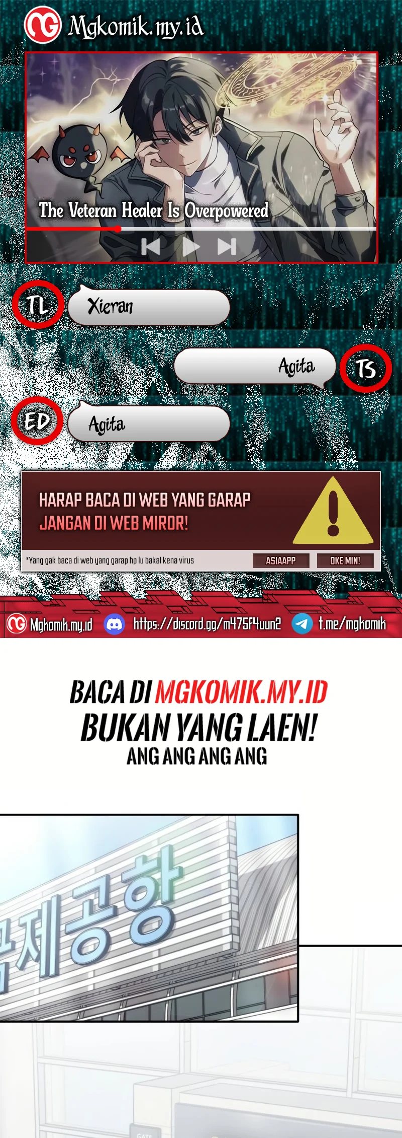 Komik The Veteran Healer Is Overpowered Chapter 6 gambar nomor 1