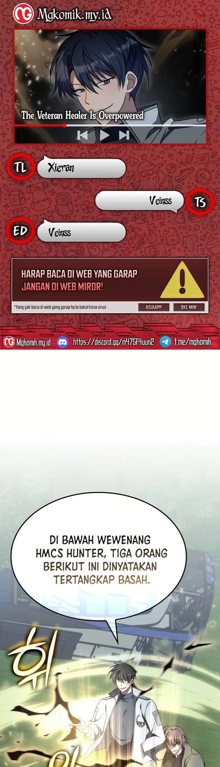 Komik The Veteran Healer Is Overpowered Chapter 11 gambar nomor 1