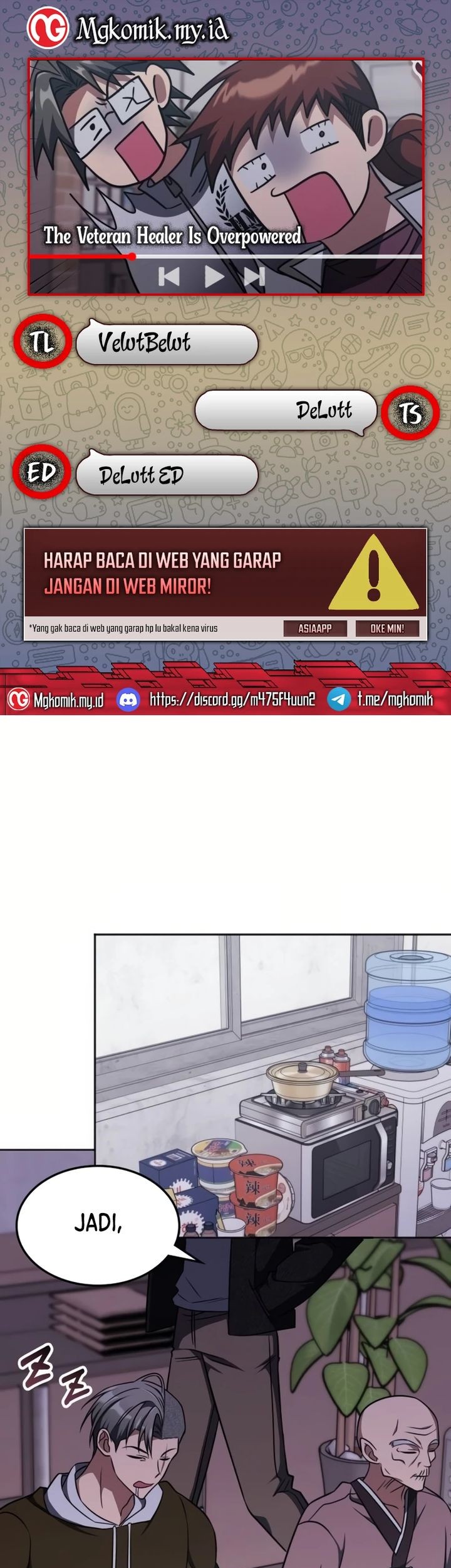 Komik The Veteran Healer Is Overpowered Chapter 17 gambar nomor 1