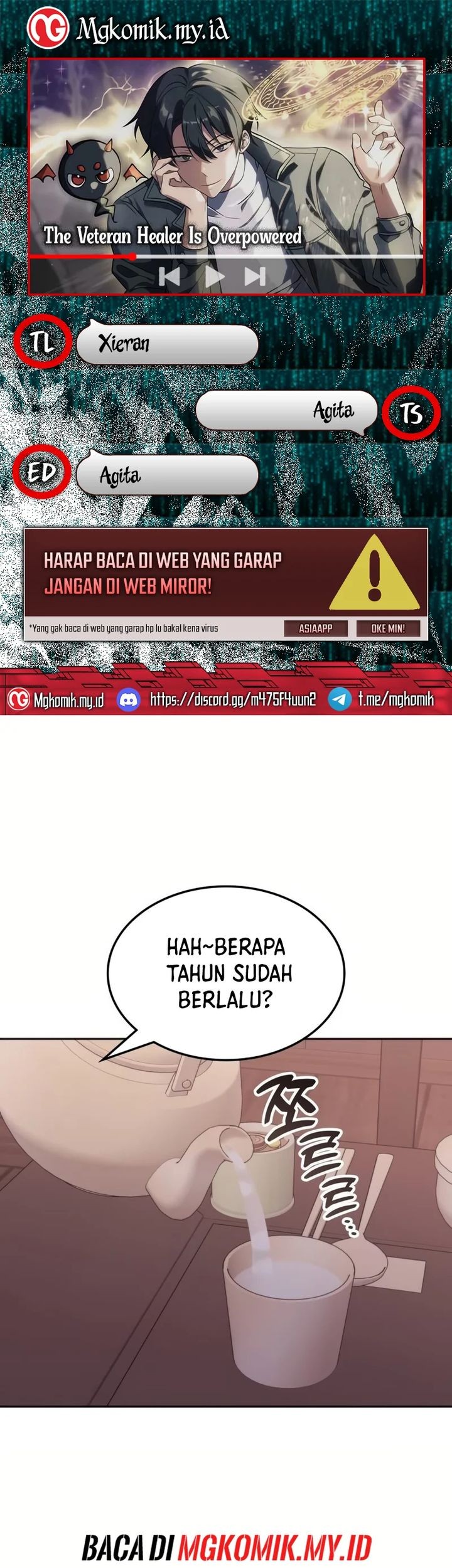 Komik The Veteran Healer Is Overpowered Chapter 18 gambar nomor 1