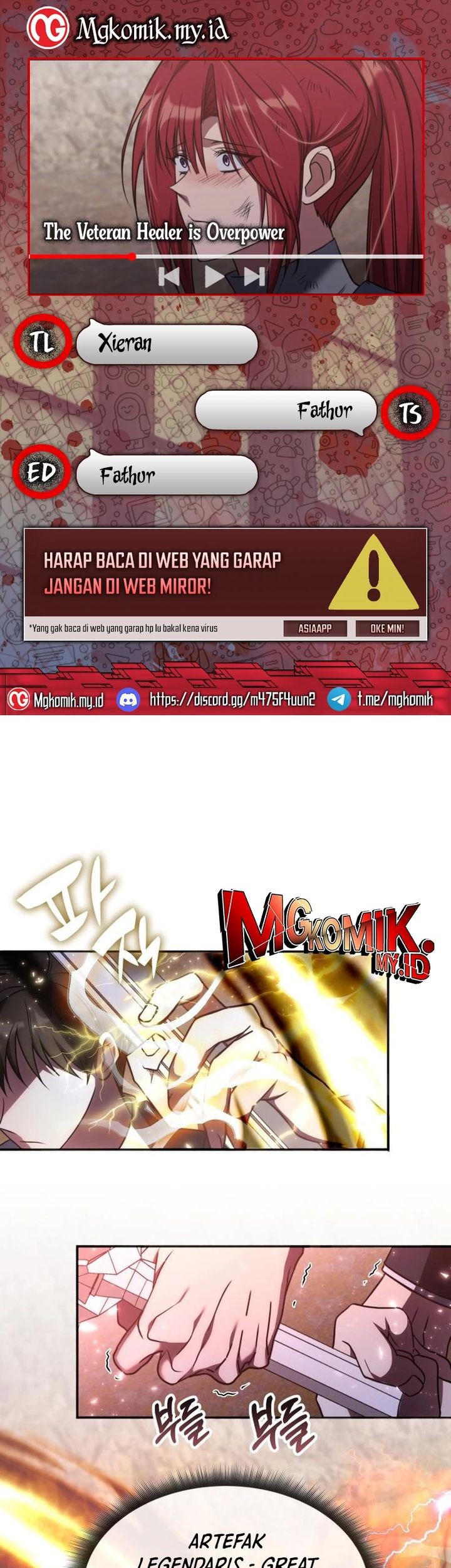 Komik The Veteran Healer Is Overpowered Chapter 24 gambar nomor 1