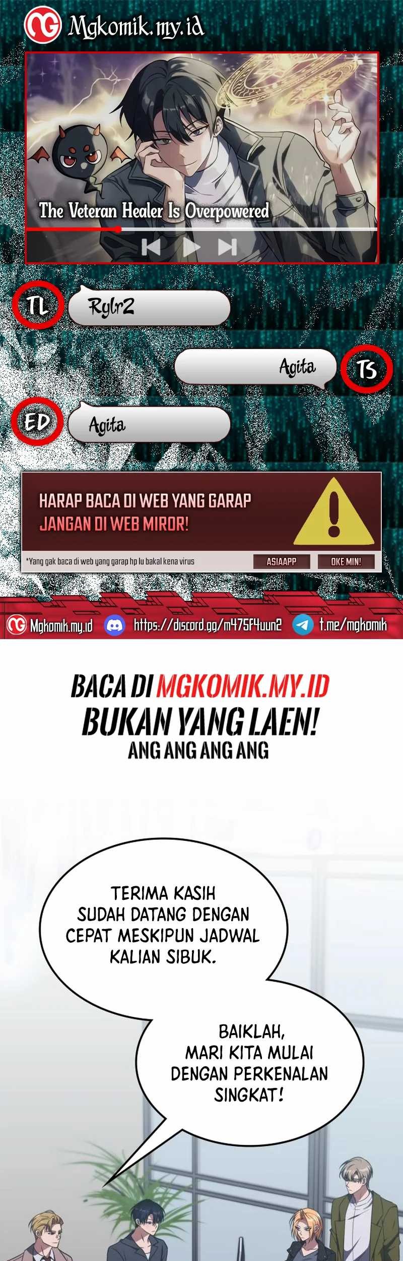 Komik The Veteran Healer Is Overpowered Chapter 28 gambar nomor 1