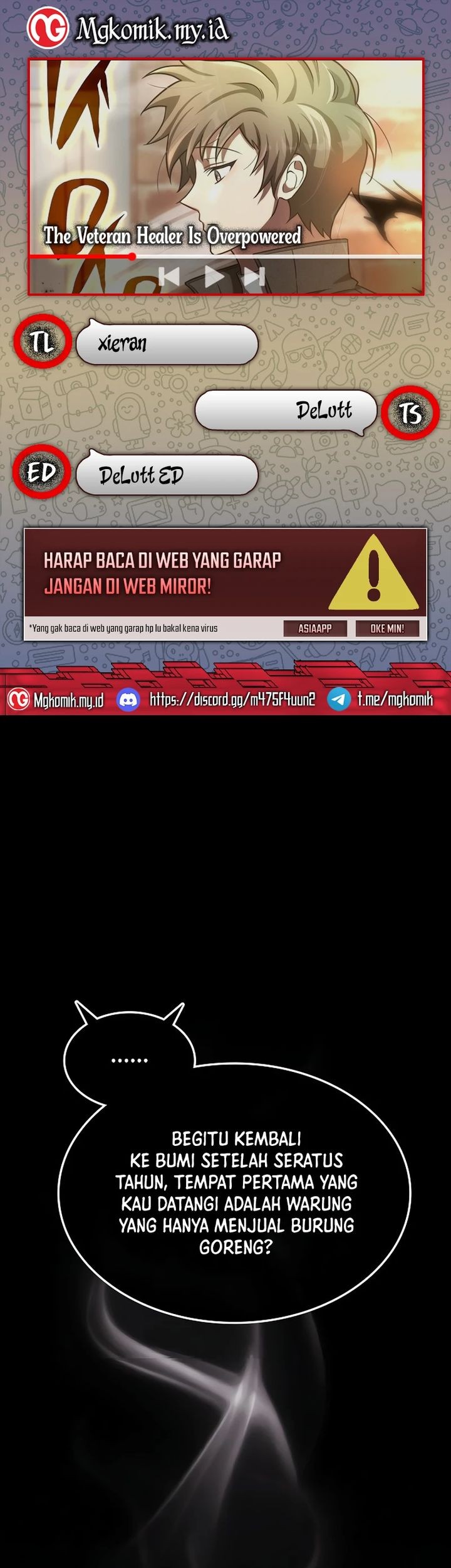 Komik The Veteran Healer Is Overpowered Chapter 3 gambar nomor 1