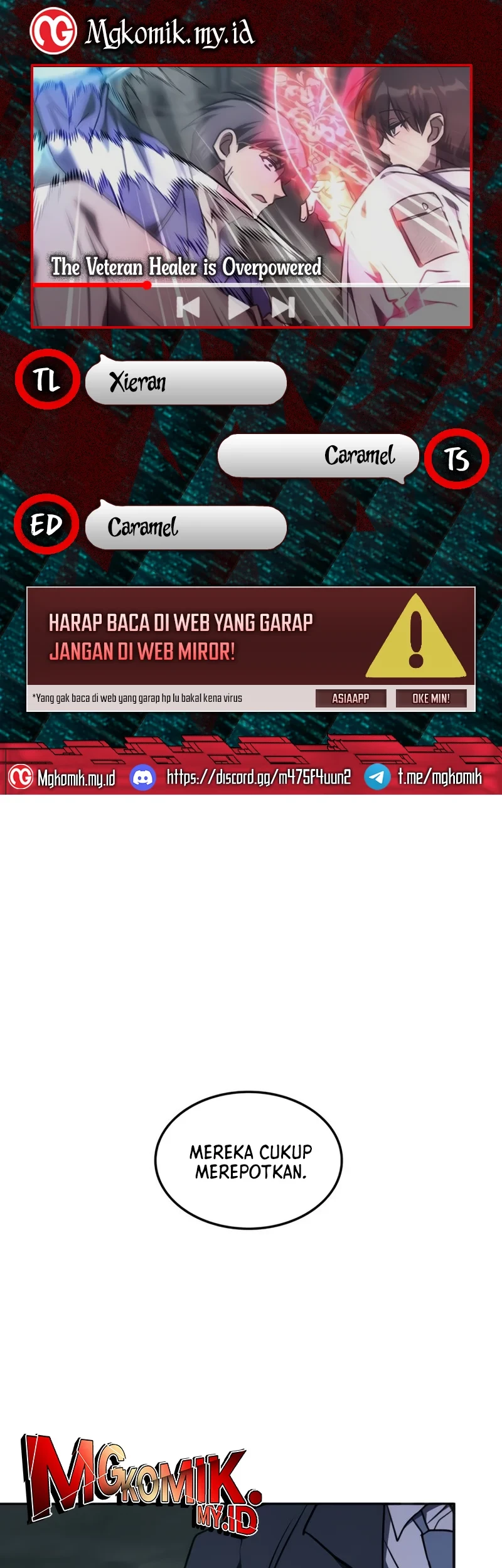 Komik The Veteran Healer Is Overpowered Chapter 39 gambar nomor 1