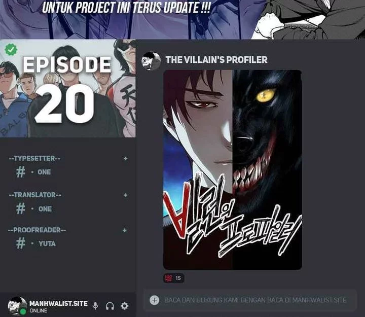 The Villain’s Profiler Chapter 20 Gambar 72