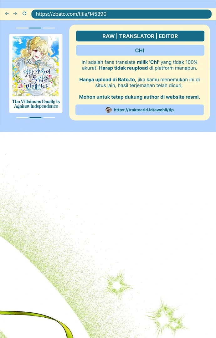 Komik The Villainous Family is Against Independence Chapter 55 gambar nomor 1