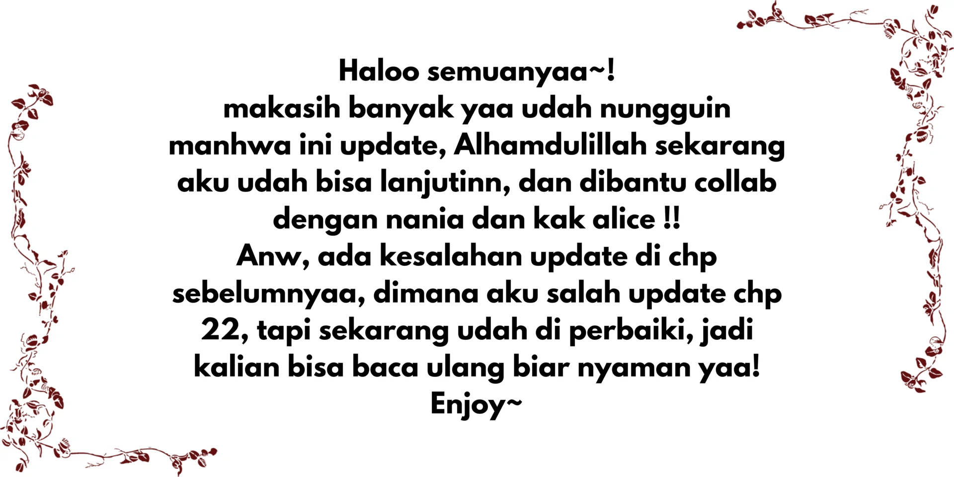 Manhwa The Acting Empress Still Spends the First Night Chapter 22 gambar nomor 2