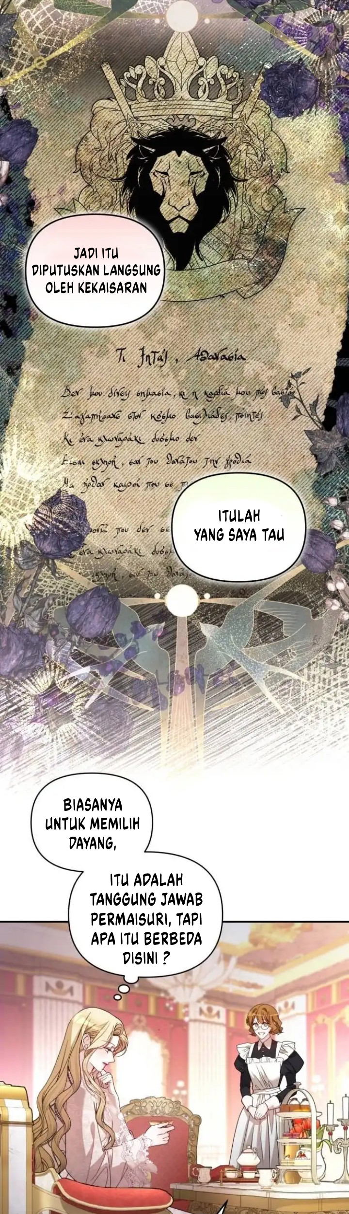 The Acting Empress Still Spends the First Night Chapter 4 Gambar 41