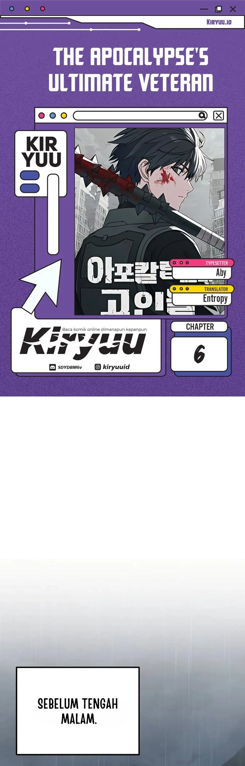 Komik The Apocalypse's Ultimate Veteran Chapter 6 gambar nomor 1
