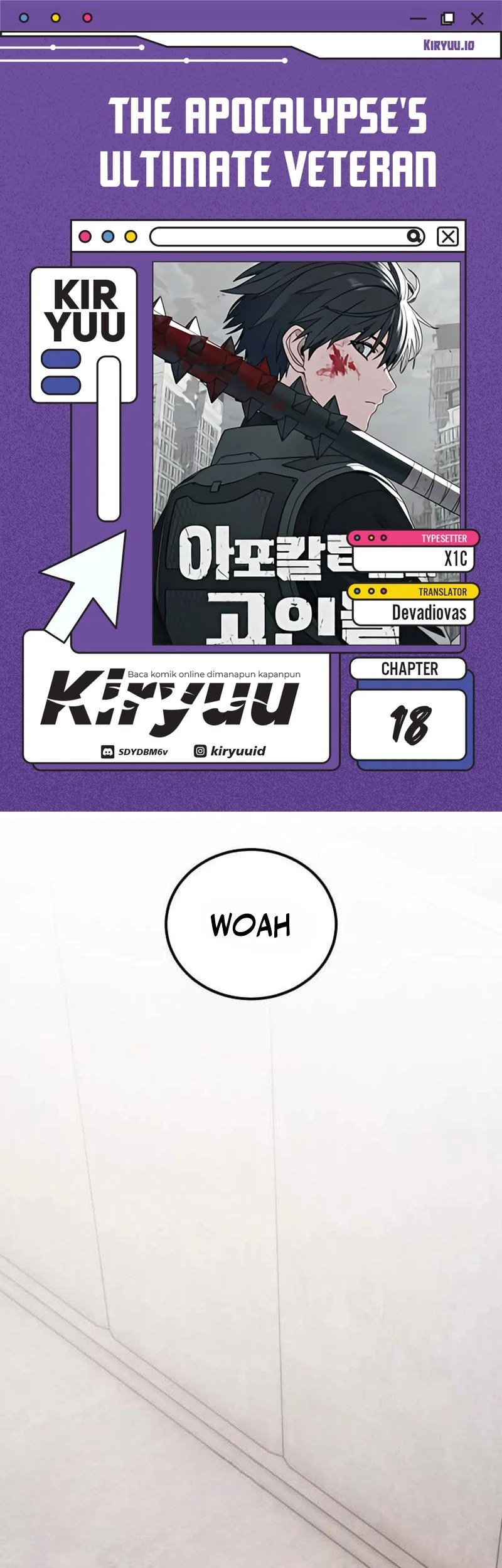 Komik The Apocalypse's Ultimate Veteran Chapter 18 gambar nomor 1