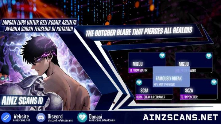 Komik The Butcher Blade That Pierces All Realms Chapter 1 gambar nomor 1
