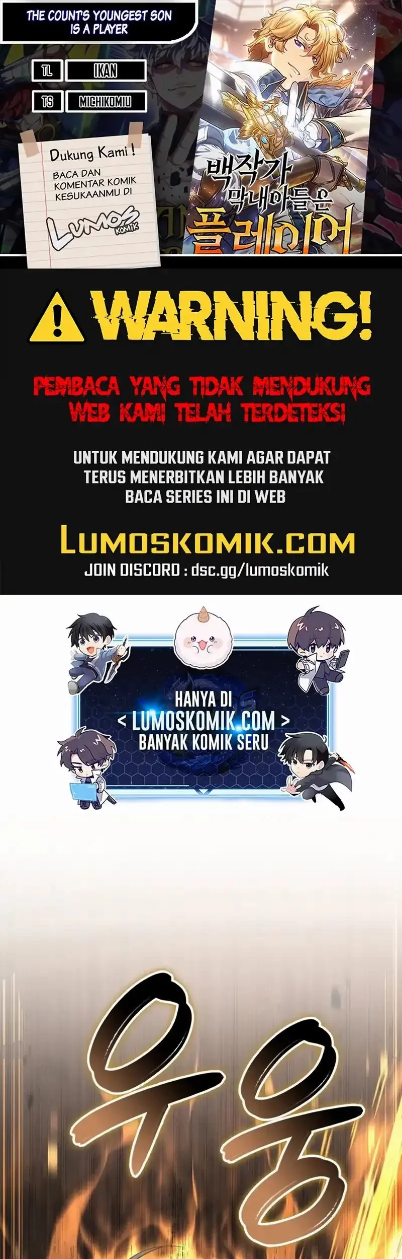 Komik The Count’s Youngest Son Is A Player! Chapter 128 gambar nomor 1