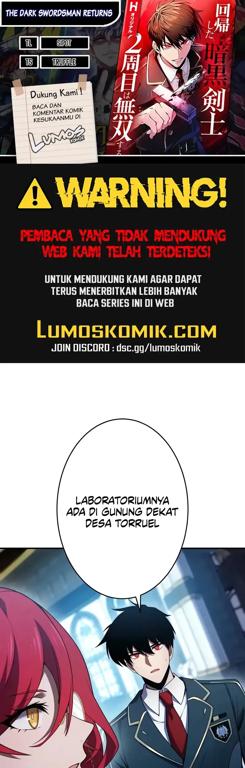 Komik The Dark Swordsman Returns Chapter 16 gambar nomor 1