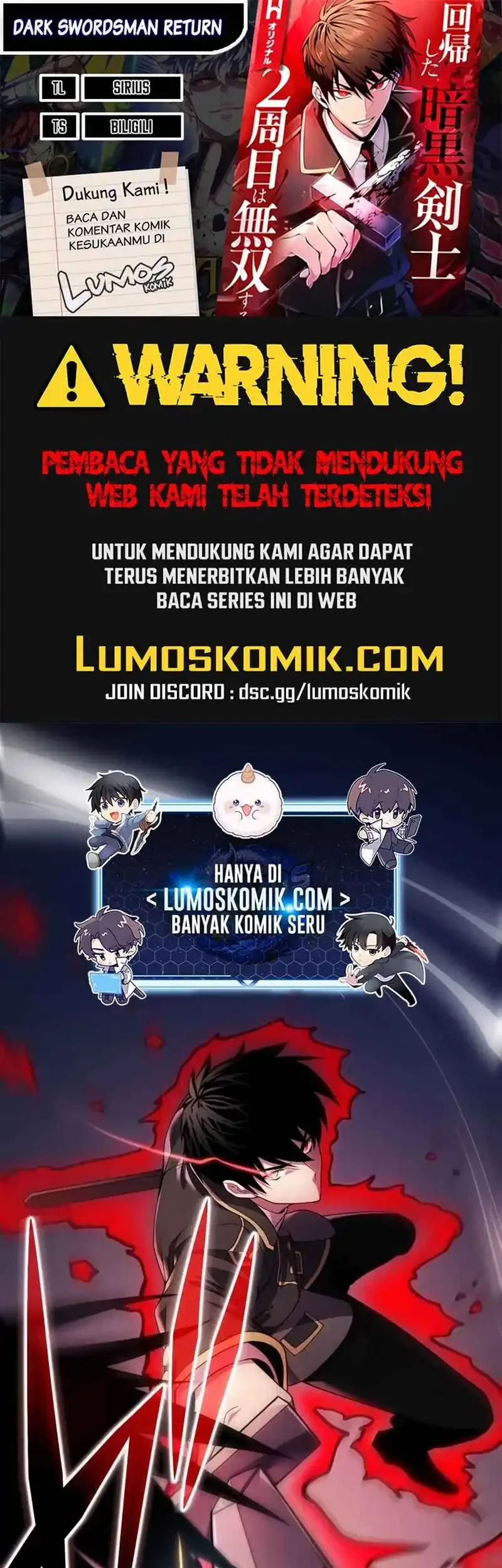 Komik The Dark Swordsman Returns Chapter 26 gambar nomor 1