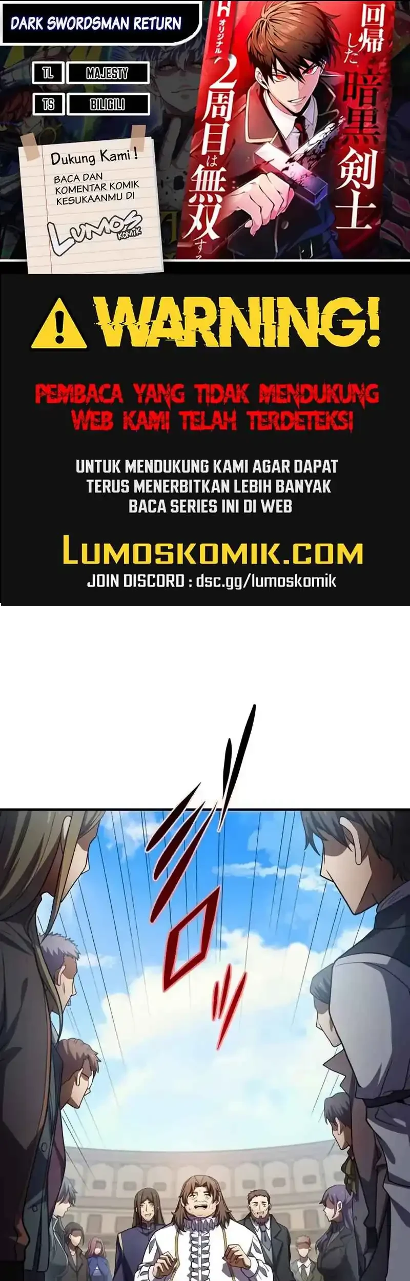 Komik The Dark Swordsman Returns Chapter 27 gambar nomor 1