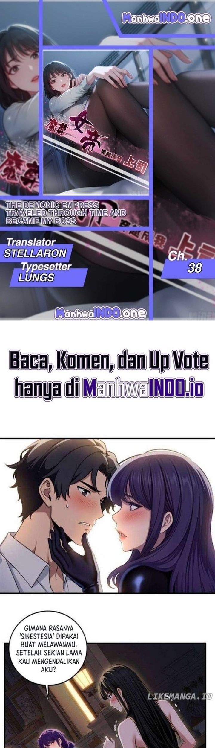 Komik The Demonic Empress Traveled Through Time And Became My Boss Chapter 38 gambar nomor 1