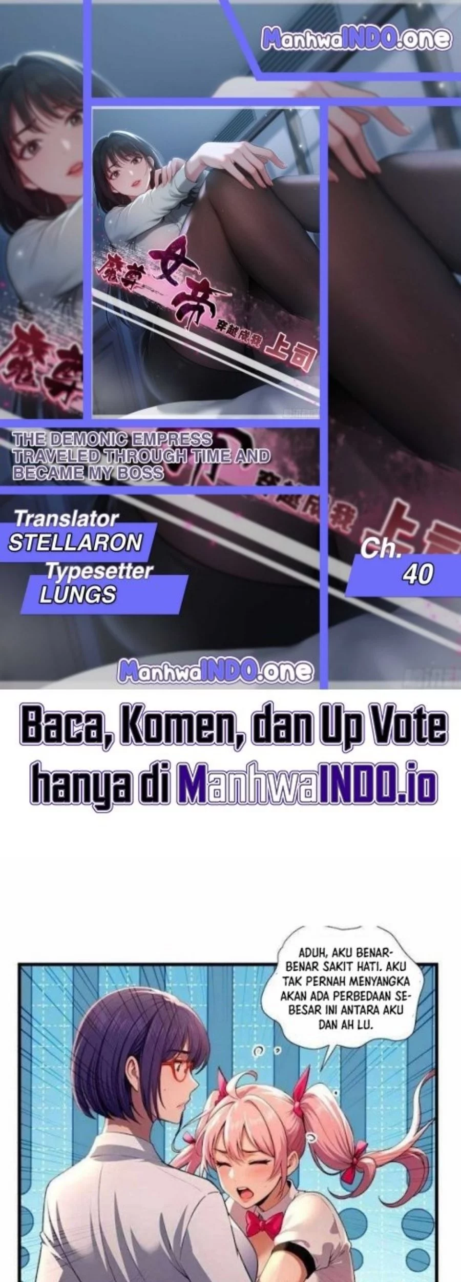 Komik The Demonic Empress Traveled Through Time And Became My Boss Chapter 40 gambar nomor 1