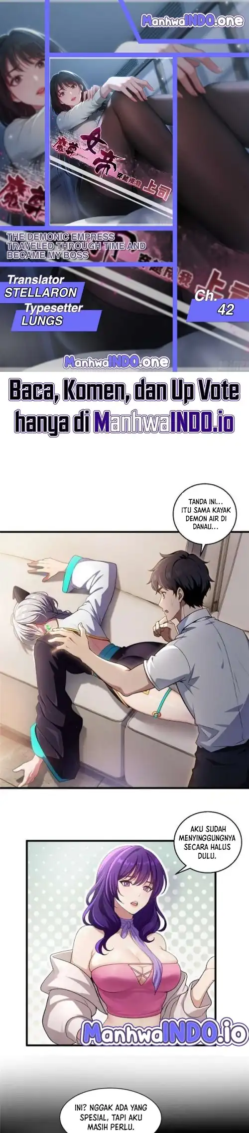 Komik The Demonic Empress Traveled Through Time And Became My Boss Chapter 42 gambar nomor 1