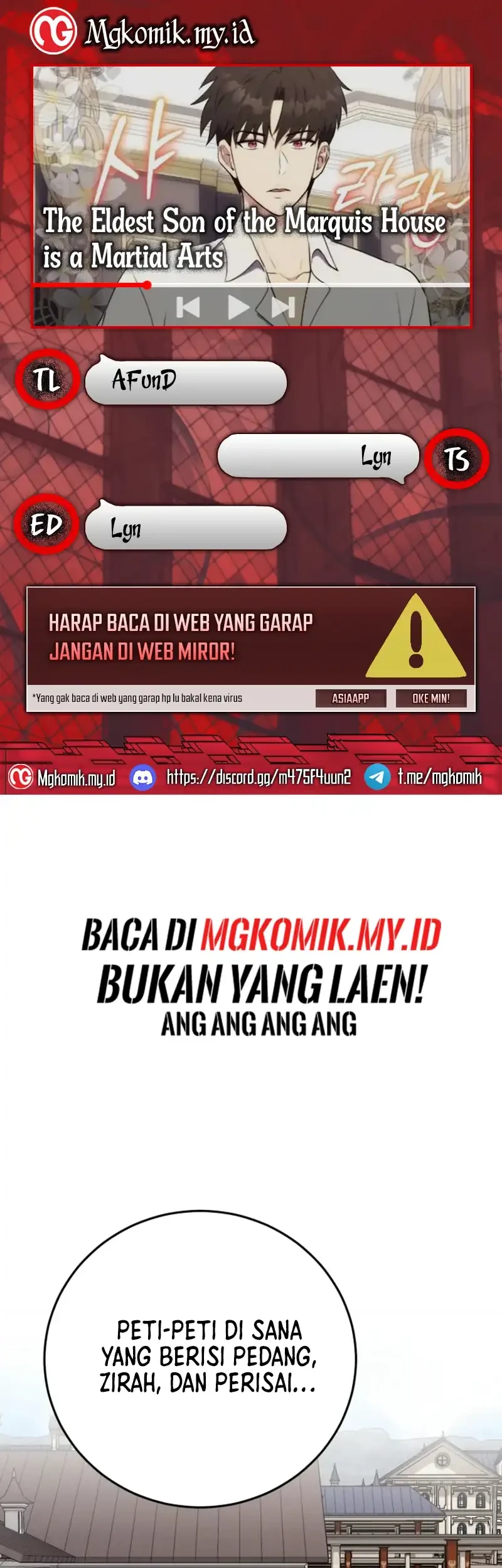 Komik The Eldest Son of the Marquis House is a Martial Artist Chapter 29 gambar nomor 1