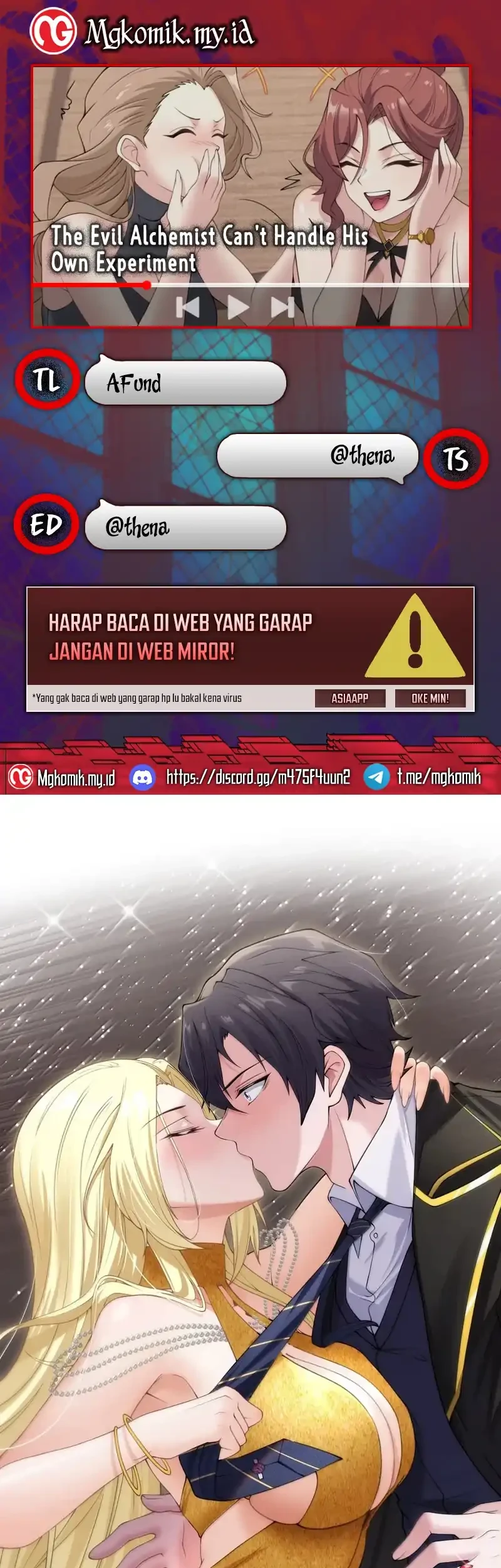 Komik The Evil Alchemist Can’t Handle His Own Experiment Chapter 66 gambar nomor 1