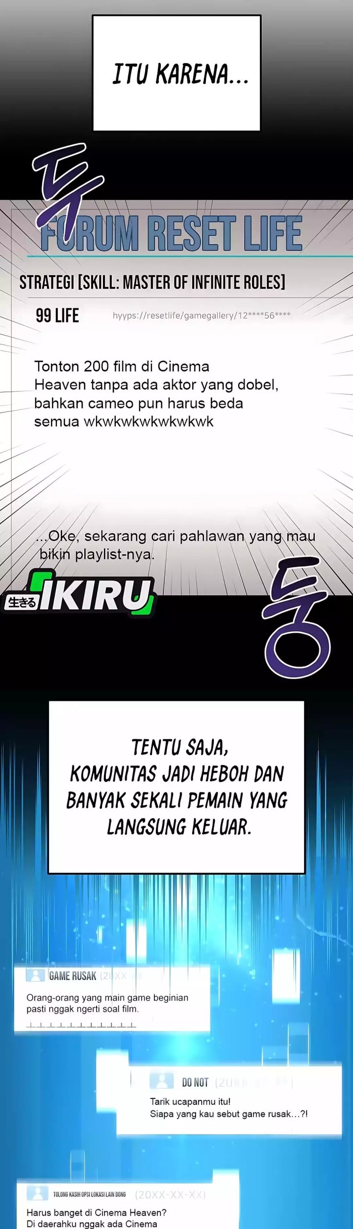 The Game’s Addict Reset Chapter 38 Gambar 23