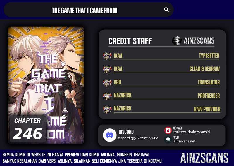 Komik The Game That I Came From Chapter 246 gambar nomor 1