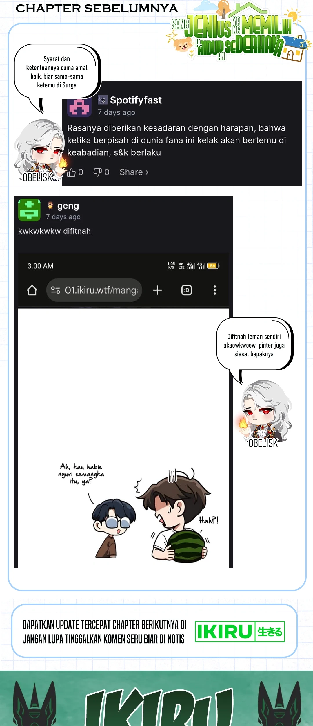 The Genius Decided to Live an Ordinary Life Chapter 43 Gambar 75