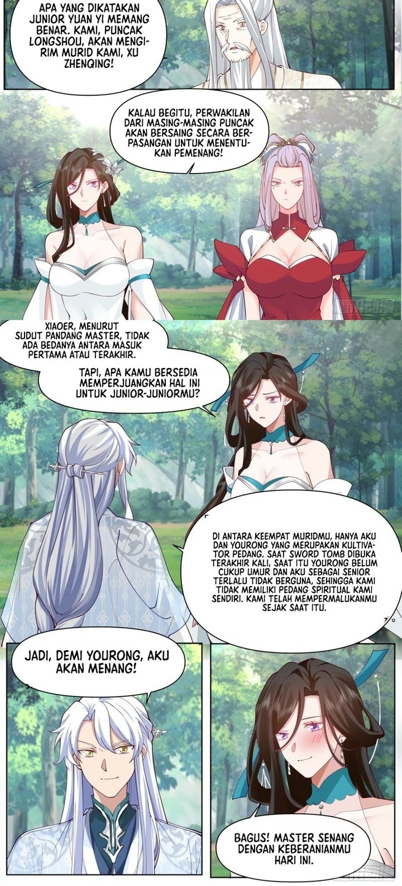 The Great Villain Senior Brother and All of His Yandere Junior Sisters Chapter 103 Gambar 6