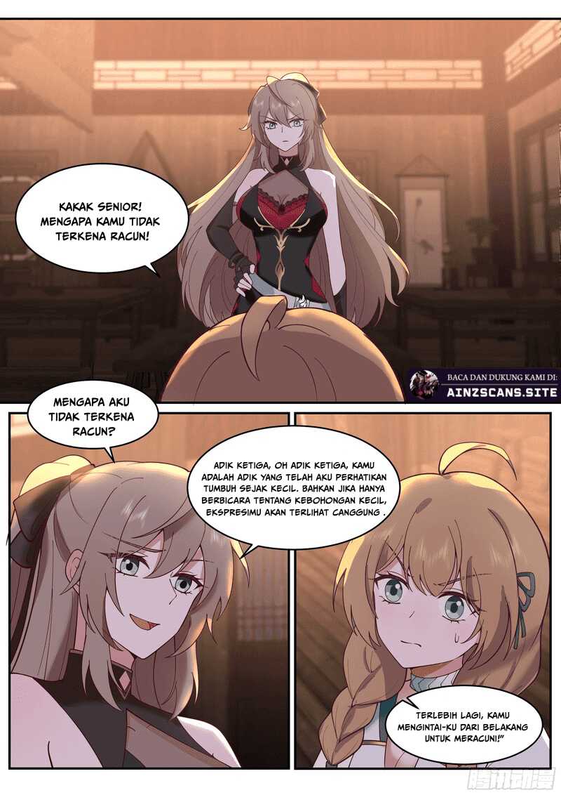 The Great Villain Senior Brother and All of His Yandere Junior Sisters Chapter 60 Gambar 4