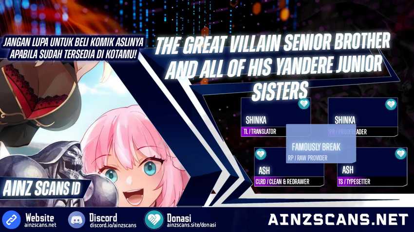 Komik The Great Villain Senior Brother and All of His Yandere Junior Sisters Chapter 94 gambar nomor 1