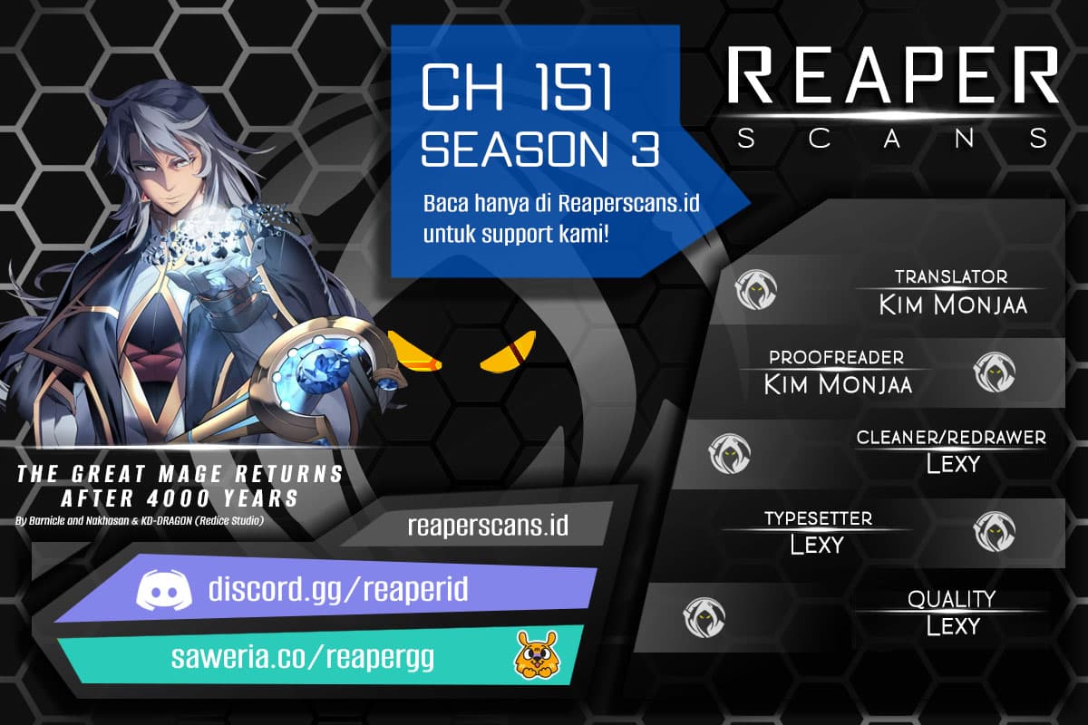 Komik The Great Mage Returns After 4000 Years Chapter 151 gambar nomor 1
