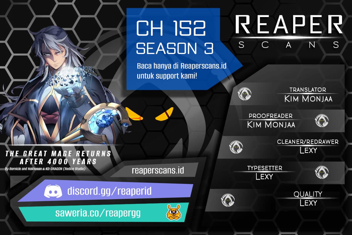 Komik The Great Mage Returns After 4000 Years Chapter 152 gambar nomor 1