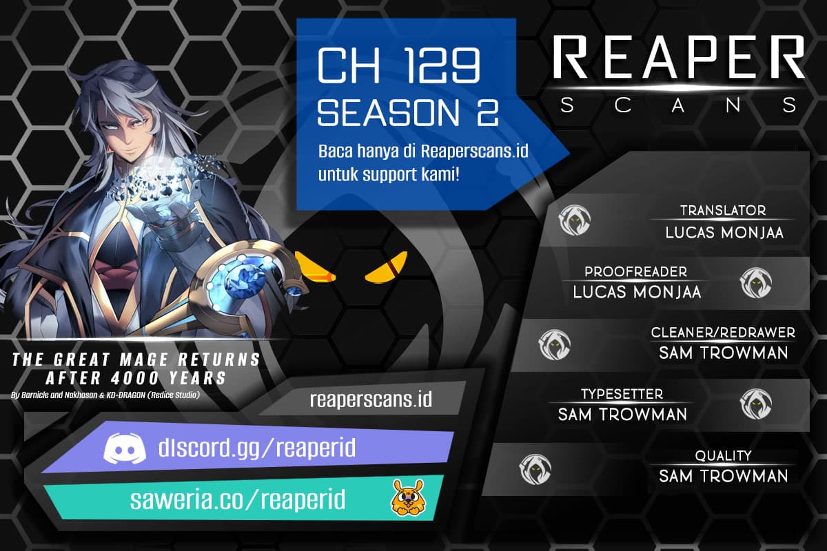 Komik The Great Mage Returns After 4000 Years Chapter 129 gambar nomor 1
