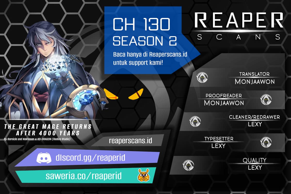 Komik The Great Mage Returns After 4000 Years Chapter 130 gambar nomor 1