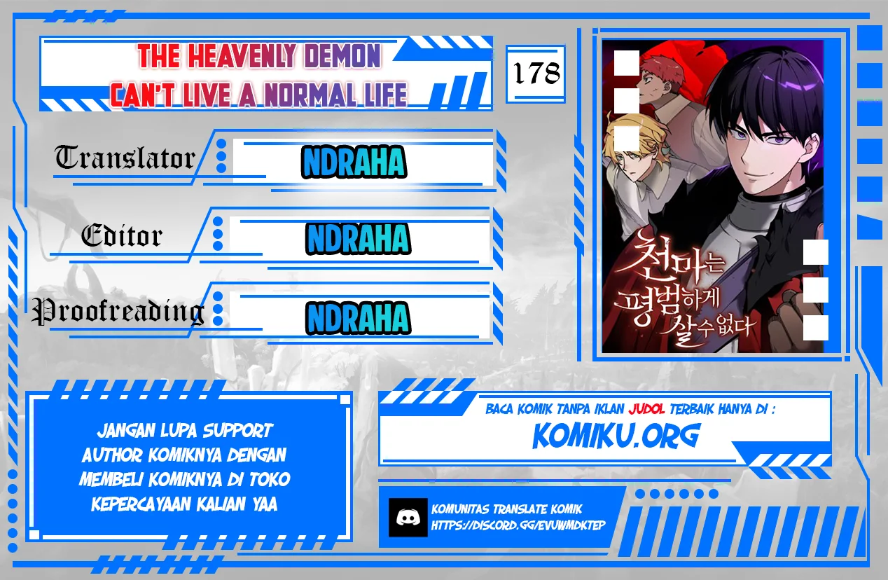 Komik The Heavenly Demon Can’t Live a Normal Life Chapter 178 gambar nomor 1