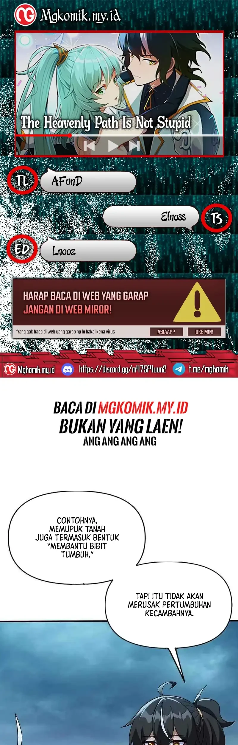 Komik The Heavenly Path Is Not Stupid Chapter 157 gambar nomor 1