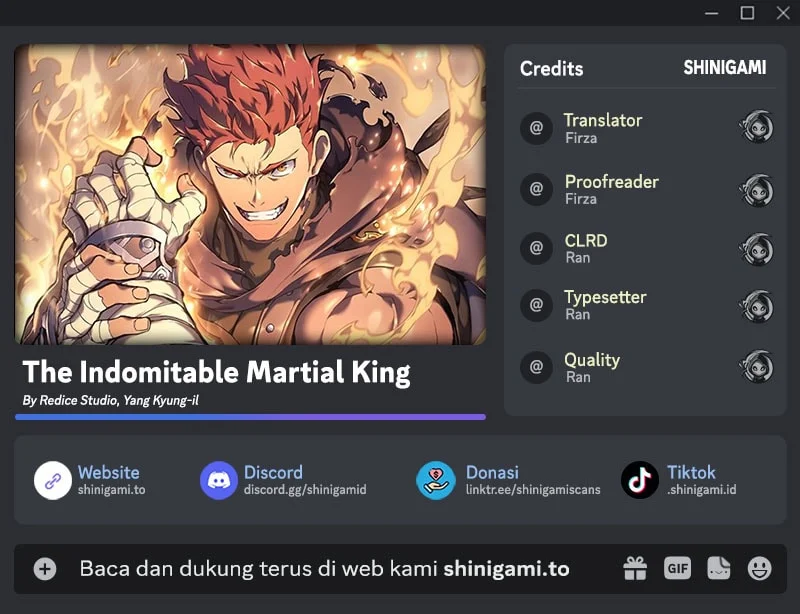 Komik The Indomitable Martial King Chapter 112 gambar nomor 1