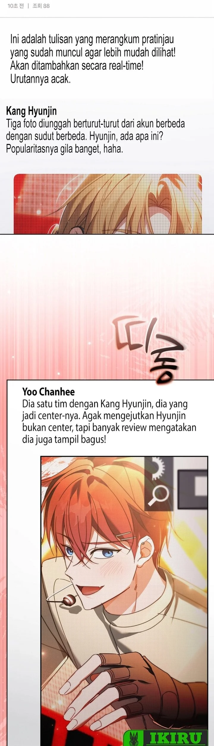 The Lucky Plan of an Idol in His Second Life Chapter 24 Gambar 67