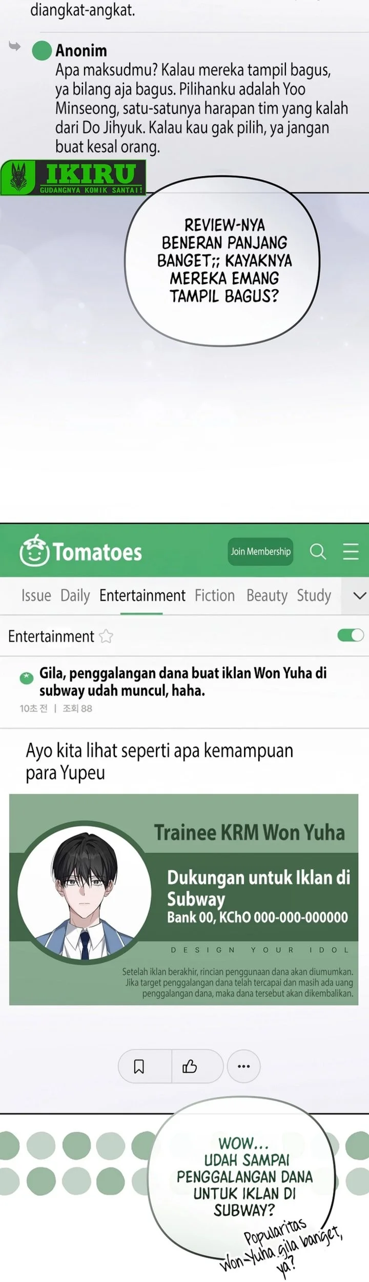 The Lucky Plan of an Idol in His Second Life Chapter 24 Gambar 77