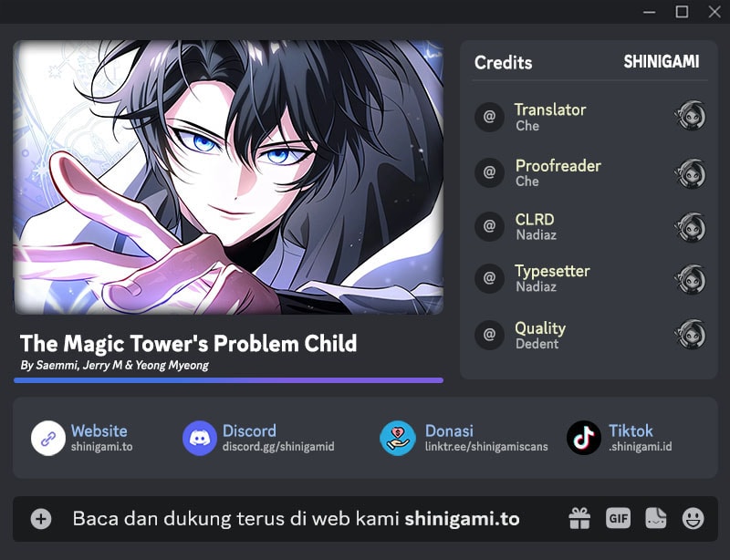 Komik The Magic Tower's Problem Child Chapter 23 gambar nomor 1