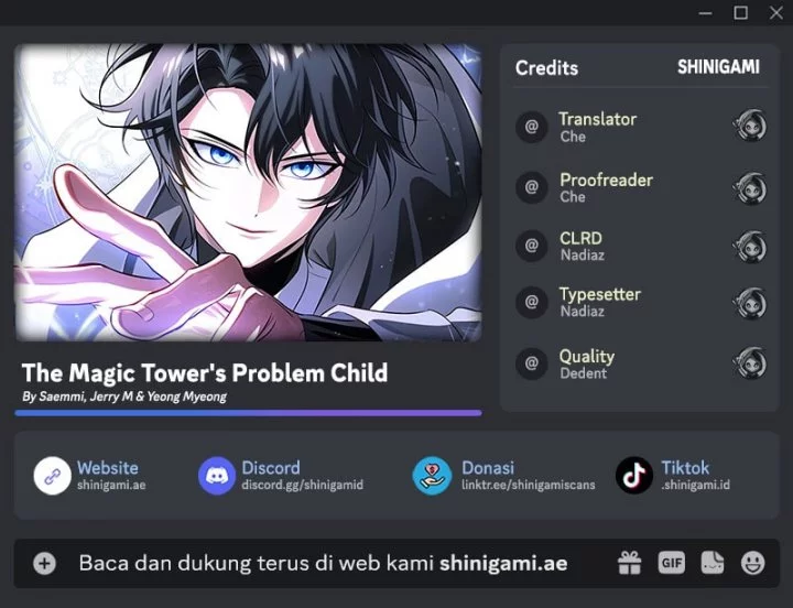 Komik The Magic Tower's Problem Child Chapter 32 gambar nomor 1