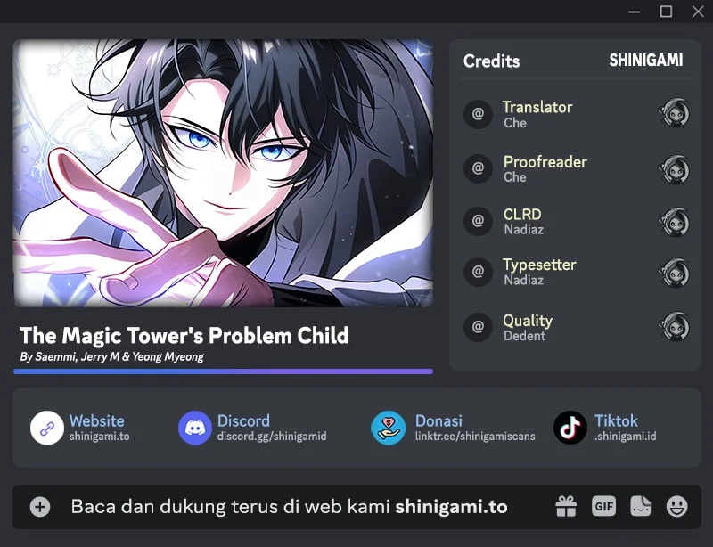 Komik The Magic Tower's Problem Child Chapter 37 gambar nomor 1