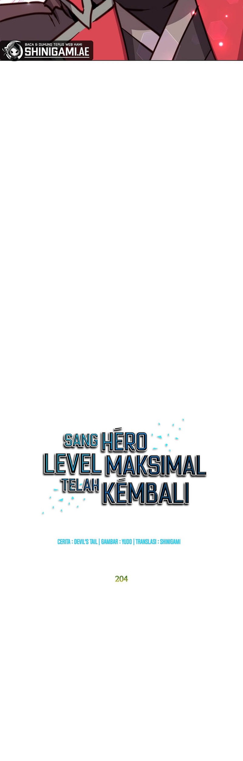 The MAX leveled hero will return! Chapter 204 Gambar 21