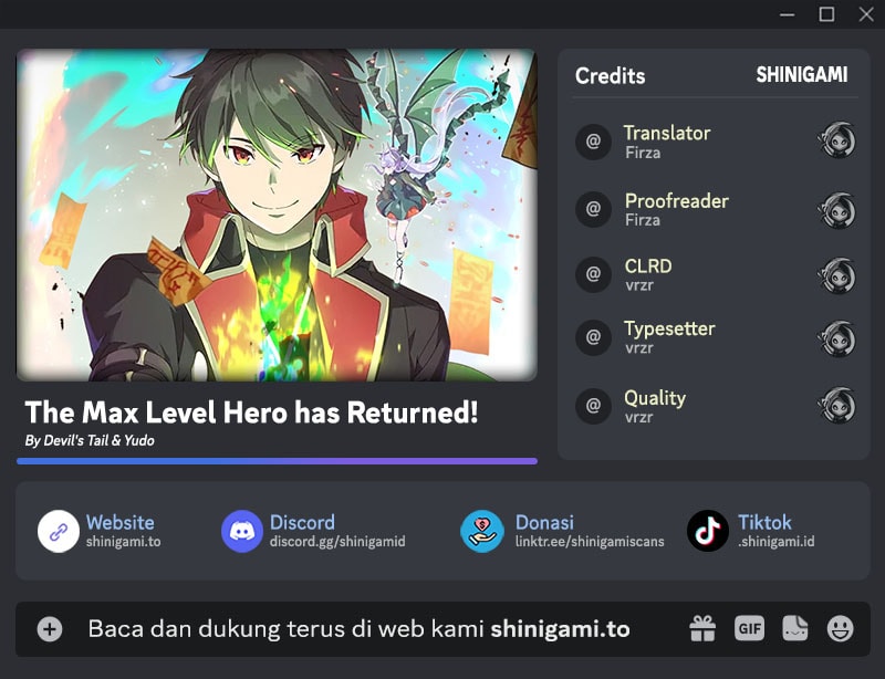 Komik The MAX leveled hero will return! Chapter 210 gambar nomor 1