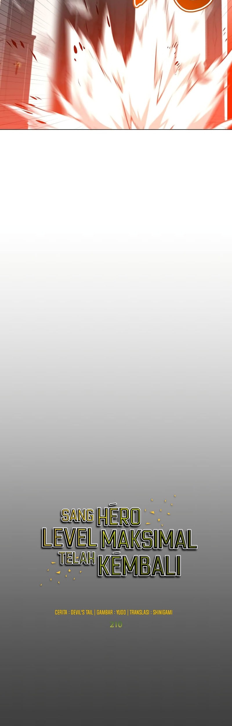The MAX leveled hero will return! Chapter 210 Gambar 7